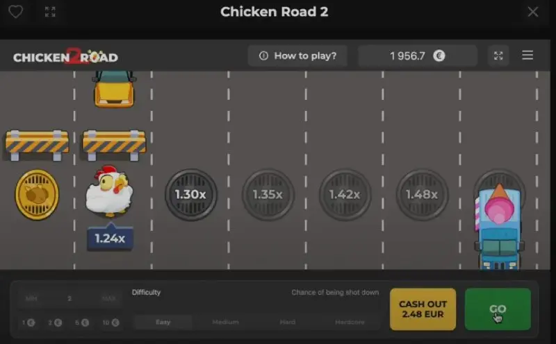 Detalles del juego Chicken Road 2.